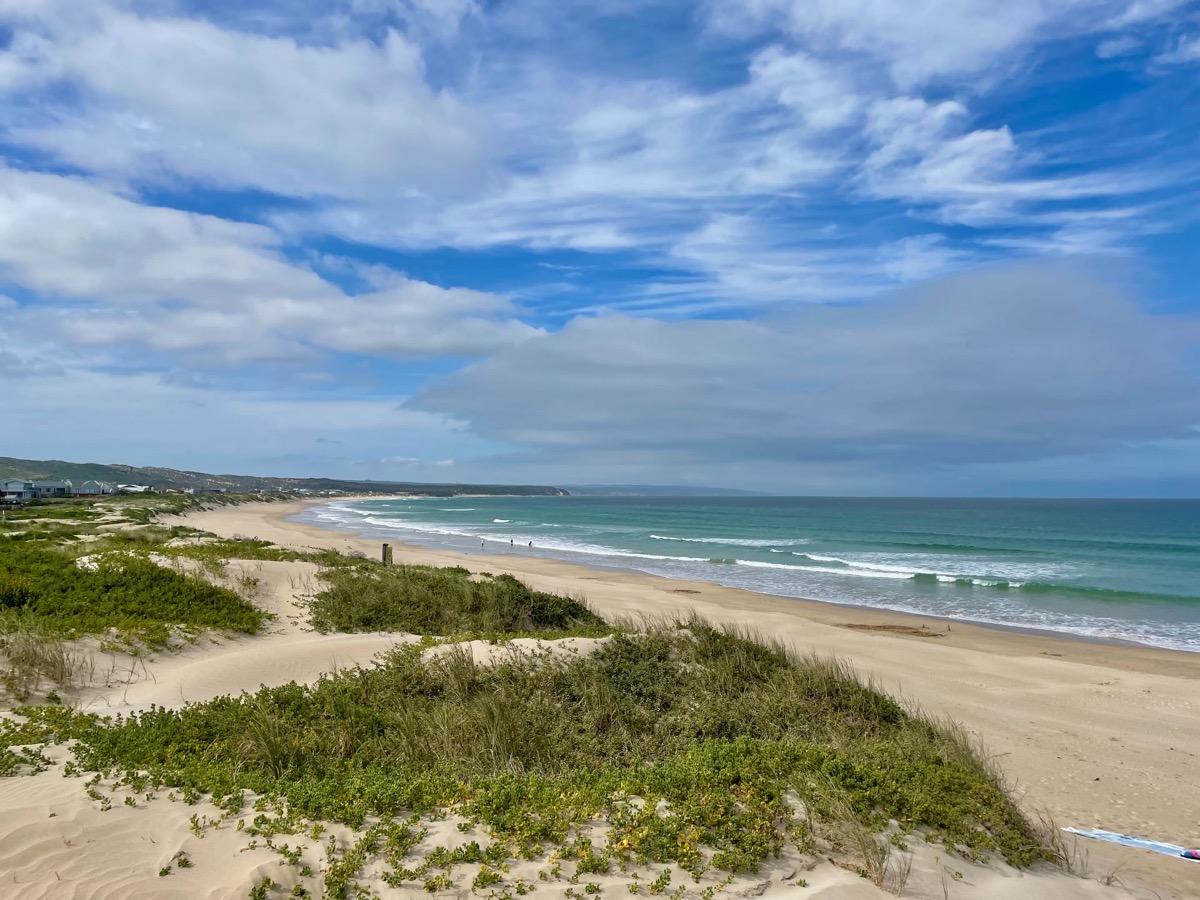 Lappiesbaai-getypoel naby White Penguin in Stilbaai